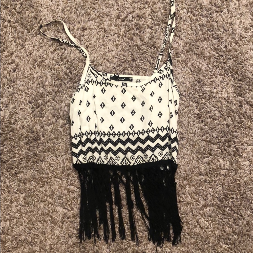 🌼4/$20 Boho spaghetti crop top